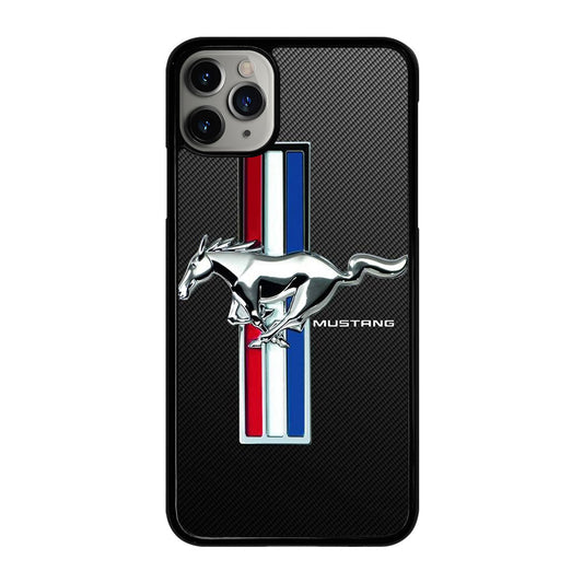 FORD MUSTANG GT CARBON LOGO iPhone 11 Pro Max Case Cover