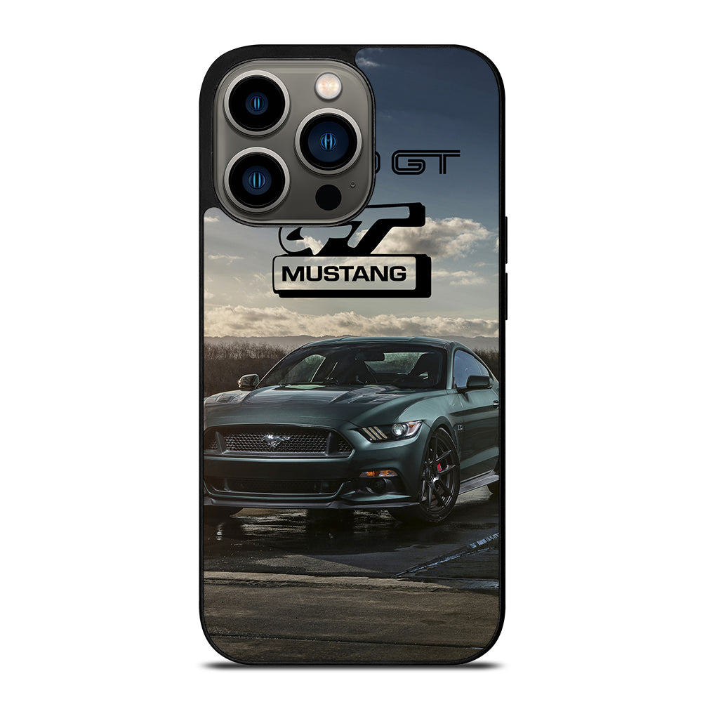 FORD MUSTANG GT CAR LOGO 2 iPhone 13 Pro Case Cover