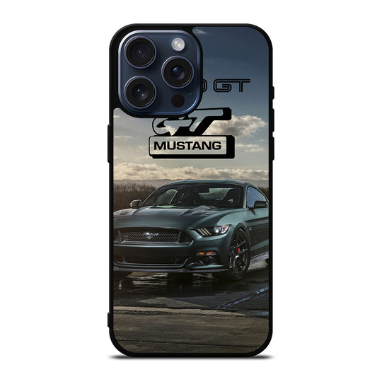 FORD MUSTANG GT CAR LOGO 2 iPhone 15 Pro Max Case Cover