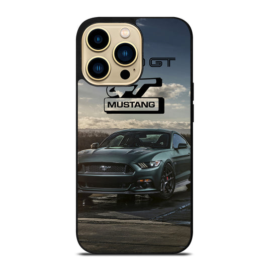 FORD MUSTANG GT CAR LOGO 2 iPhone 14 Pro Max Case Cover