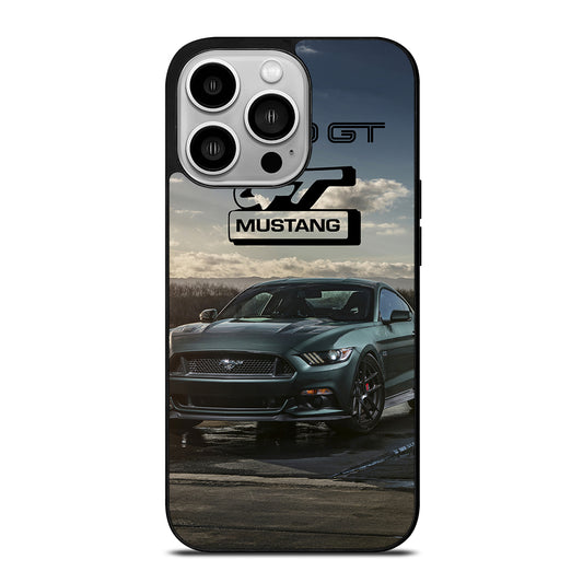 FORD MUSTANG GT CAR LOGO 2 iPhone 14 Pro Case Cover