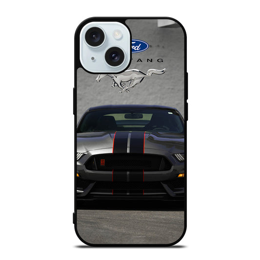FORD MUSTANG GT CAR LOGO iPhone 15 Case Cover