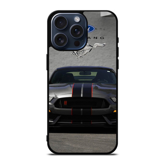 FORD MUSTANG GT CAR LOGO iPhone 15 Pro Max Case Cover