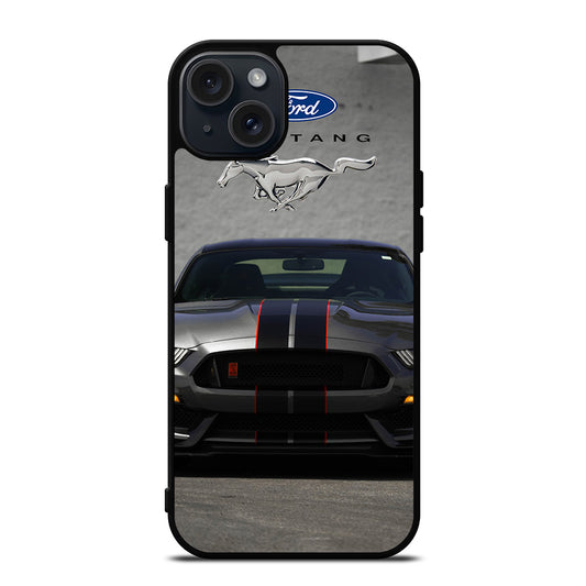 FORD MUSTANG GT CAR LOGO iPhone 15 Plus Case Cover
