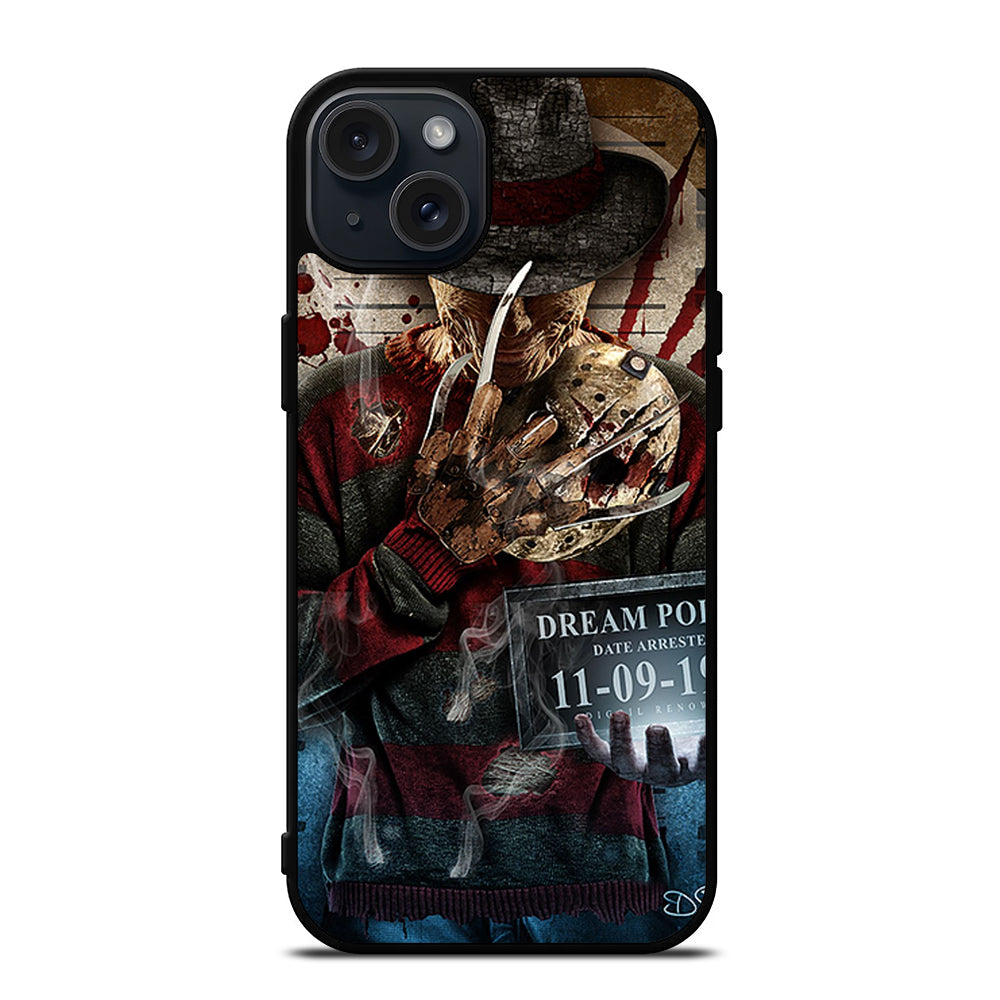 FREDDY KRUEGER ART iPhone 15 Plus Case Cover