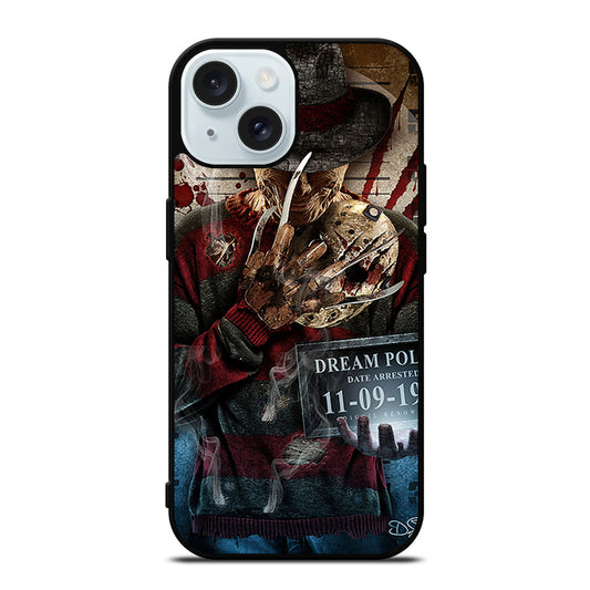 FREDDY KRUEGER ART iPhone 15 Case Cover