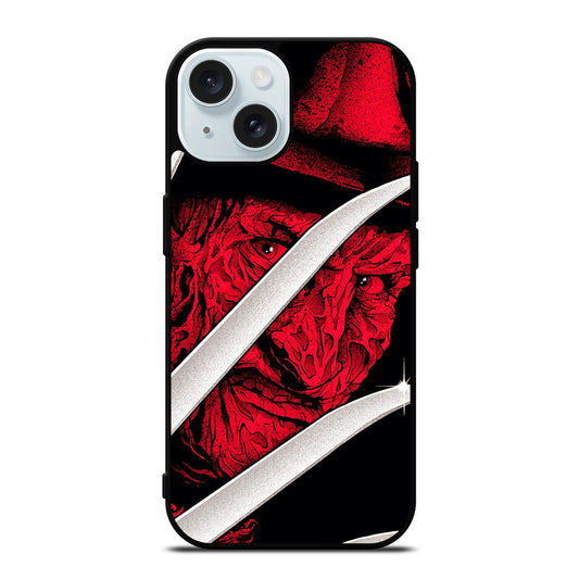 FREDDY KRUEGER FACE iPhone 15 Case Cover