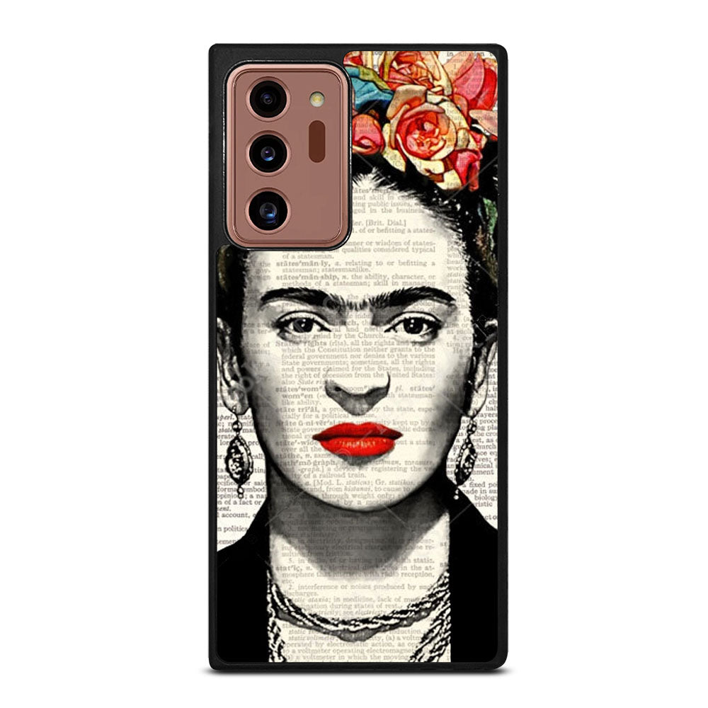 FRIDA KAHLO NEWSPAPER Samsung Galaxy Note 20 Ultra Case Cover