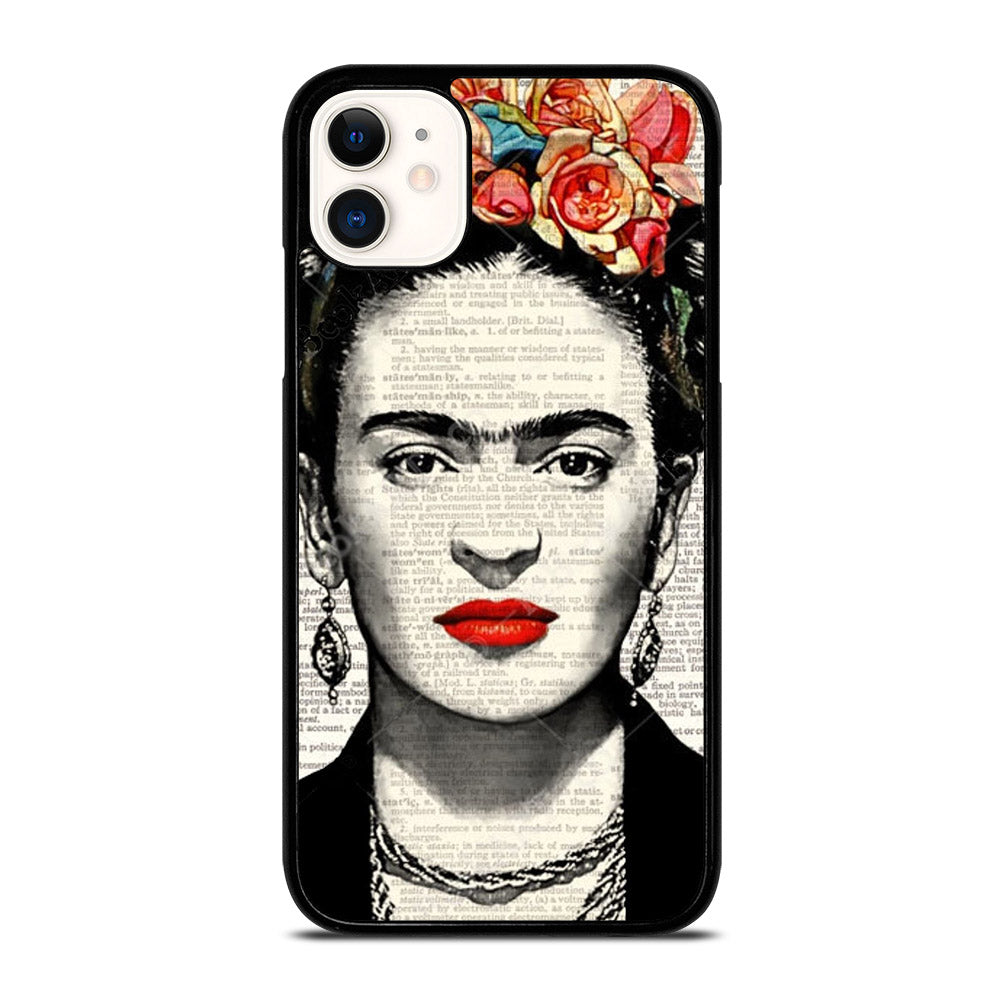 FRIDA KAHLO NEWSPAPER iPhone 11 Case Cover