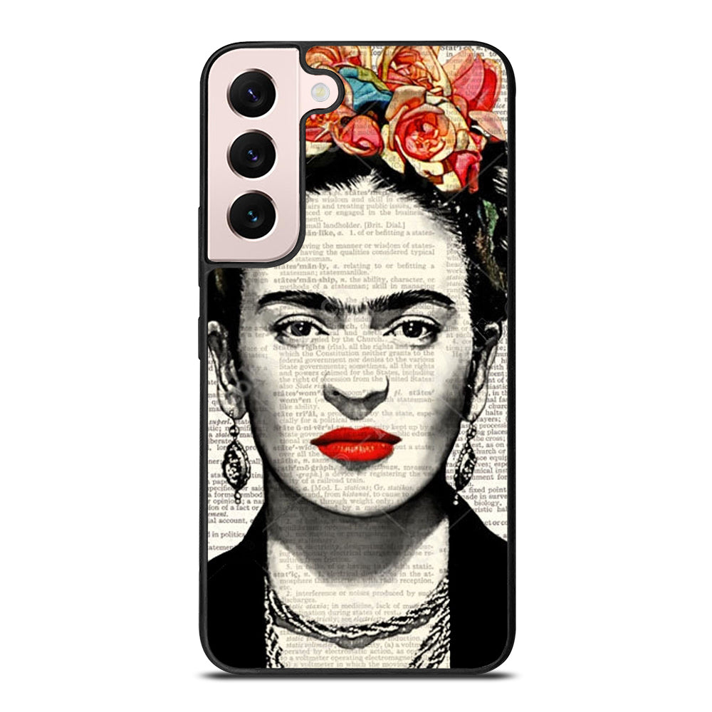 FRIDA KAHLO NEWSPAPER Samsung Galaxy S22 Plus Case Cover