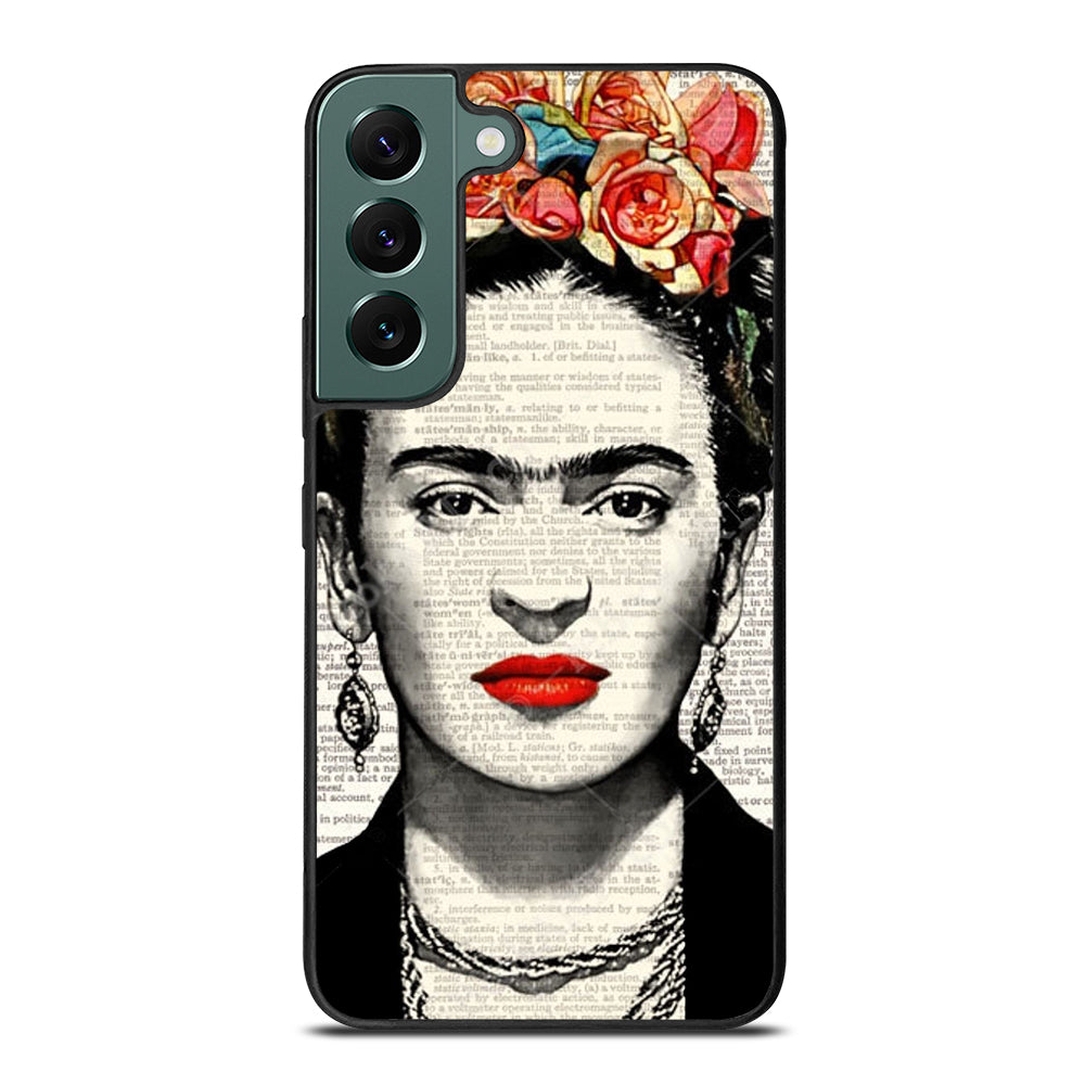 FRIDA KAHLO NEWSPAPER Samsung Galaxy S22 Case Cover