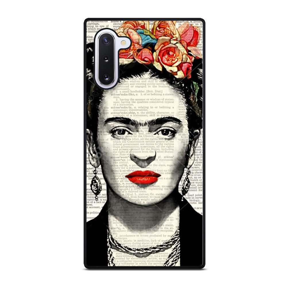 FRIDA KAHLO NEWSPAPER Samsung Galaxy Note 10 Case Cover