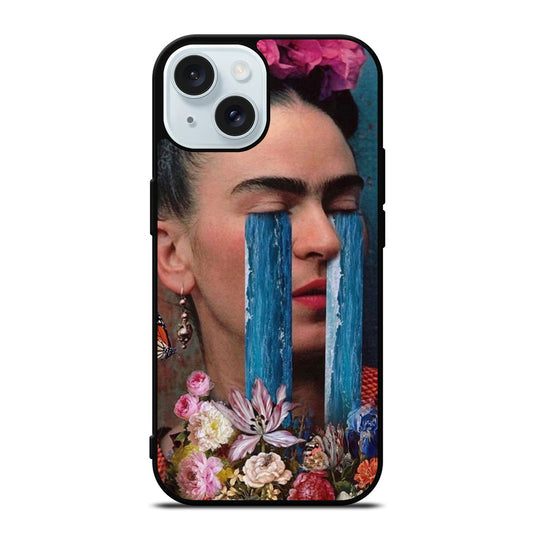 FRIDA KAHLO CRY ART iPhone 15 Case Cover