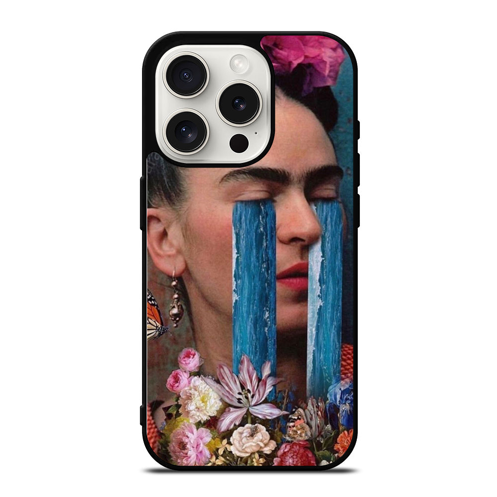 FRIDA KAHLO CRY ART iPhone 15 Pro Case Cover