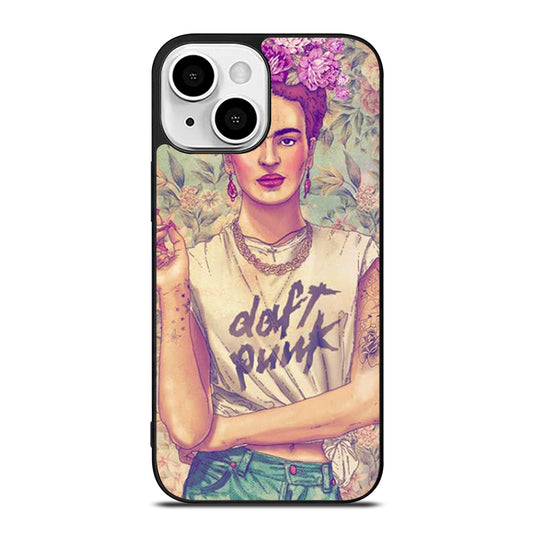 FRIDA KAHLO FLORAL iPhone 13 Mini Case Cover
