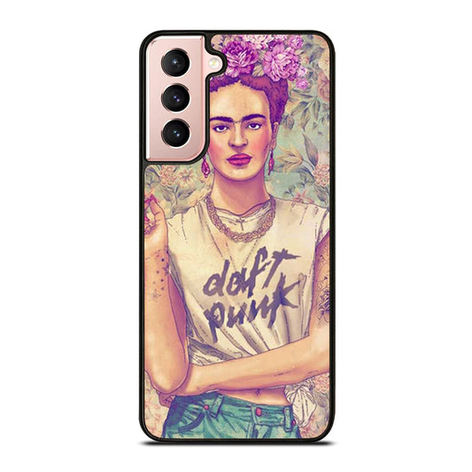 FRIDA KAHLO FLORAL Samsung Galaxy S21 Case Cover