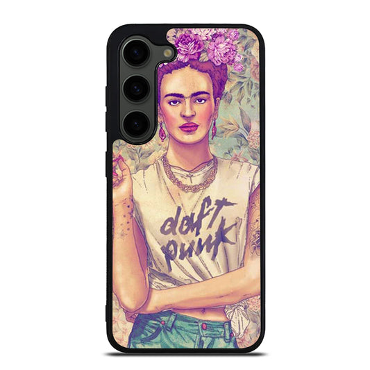 FRIDA KAHLO FLORAL Samsung Galaxy S23 Plus Case Cover