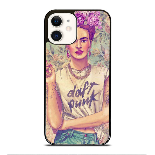 FRIDA KAHLO FLORAL iPhone 12 Case Cover