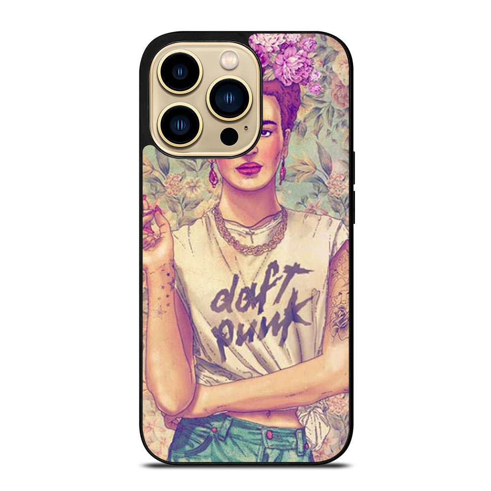 FRIDA KAHLO FLORAL iPhone 14 Pro Max Case Cover