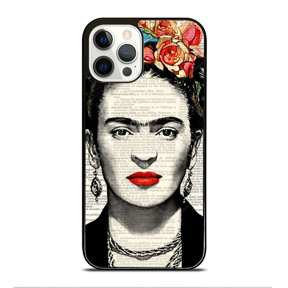 FRIDA KAHLO NEWSPAPER iPhone 12 Pro Case Cover