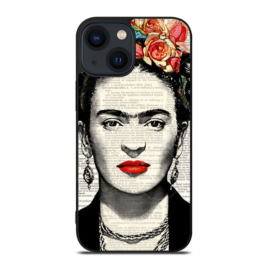FRIDA KAHLO NEWSPAPER iPhone 14 Plus Case Cover