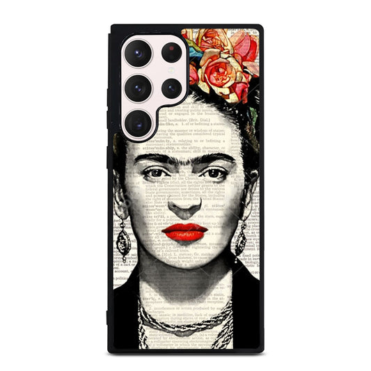 FRIDA KAHLO NEWSPAPER Samsung Galaxy S23 Ultra Case Cover