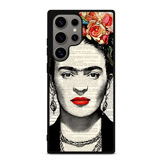FRIDA KAHLO NEWSPAPER Samsung Galaxy S24 Ultra Case Cover