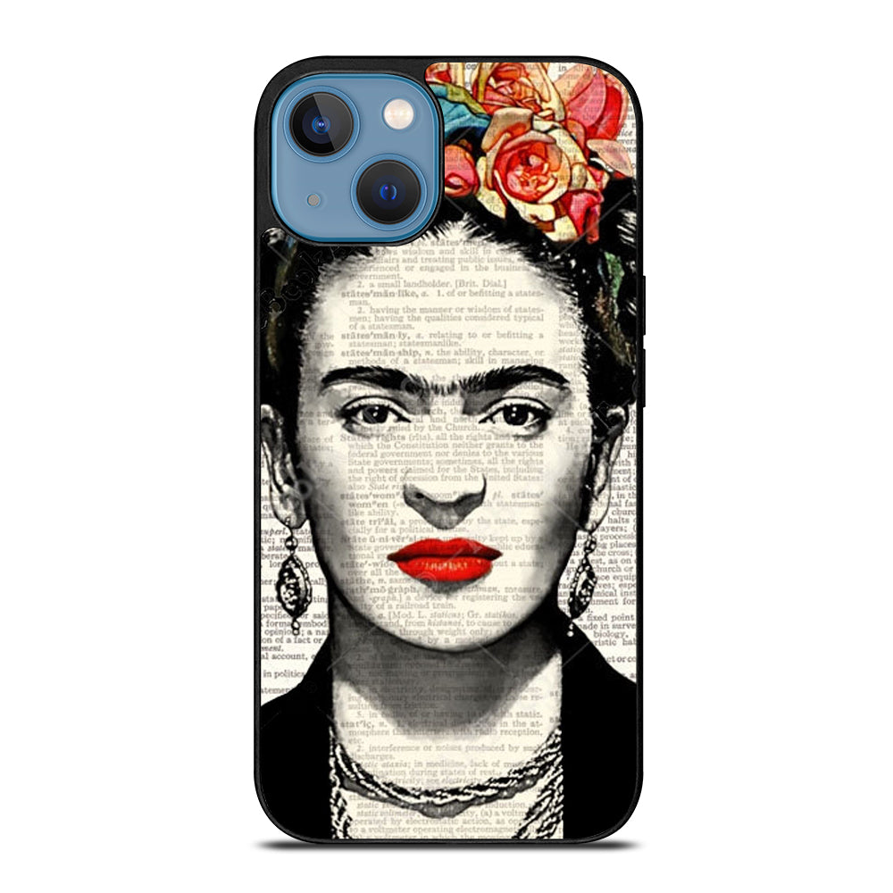 FRIDA KAHLO NEWSPAPER iPhone 13 Case Cover
