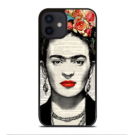 FRIDA KAHLO NEWSPAPER iPhone 12 Mini Case Cover