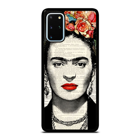 FRIDA KAHLO NEWSPAPER Samsung Galaxy S20 Plus Case Cover