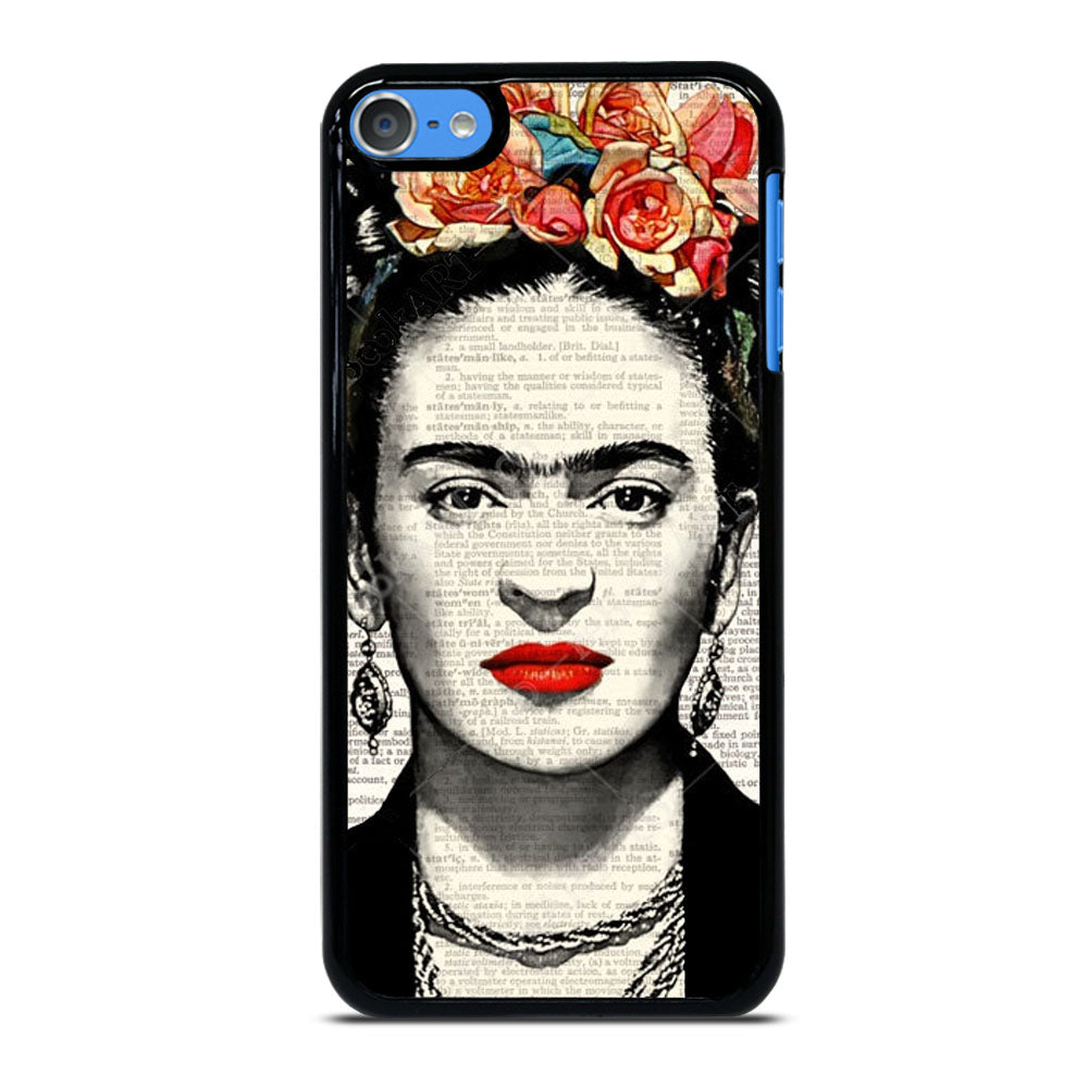 FRIDA KAHLO NEWSPAPER iPod Touch 7 Case Cover