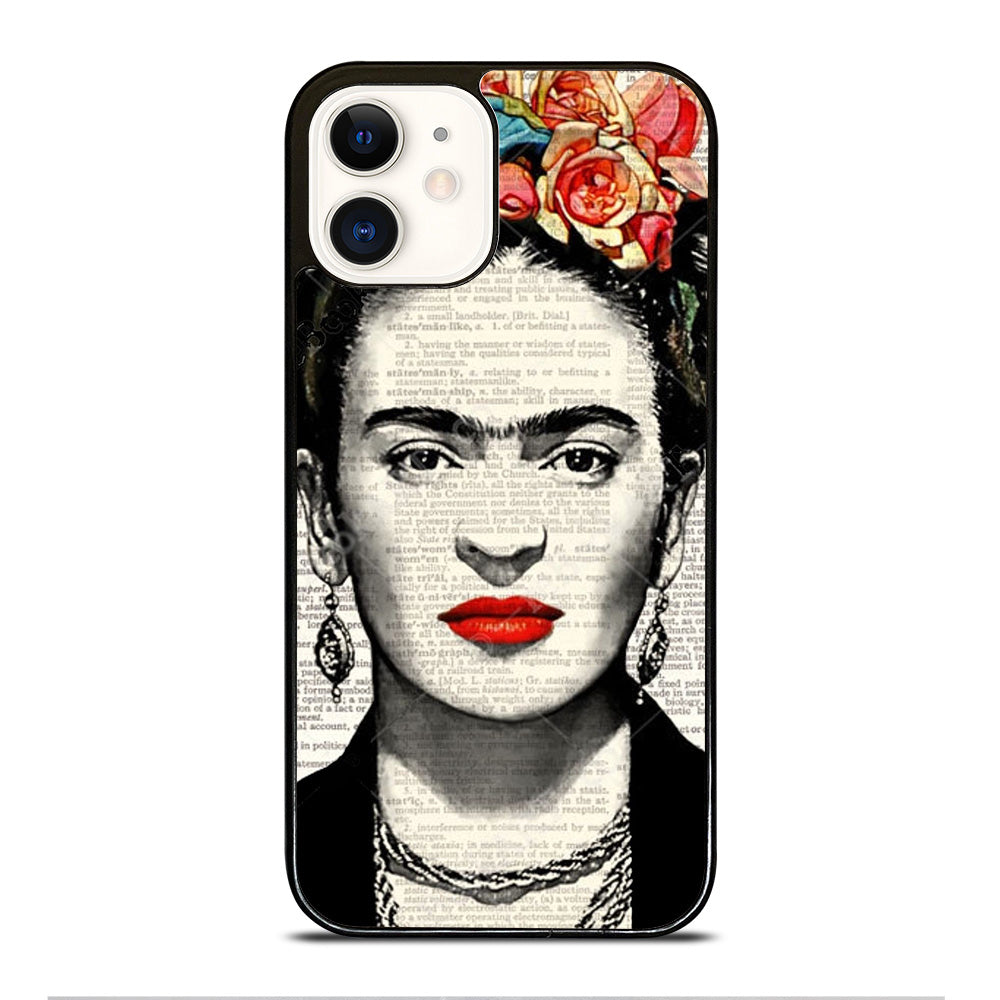 FRIDA KAHLO NEWSPAPER iPhone 12 Case Cover