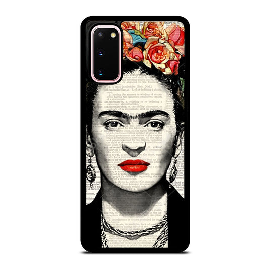 FRIDA KAHLO NEWSPAPER Samsung Galaxy S20 Case Cover