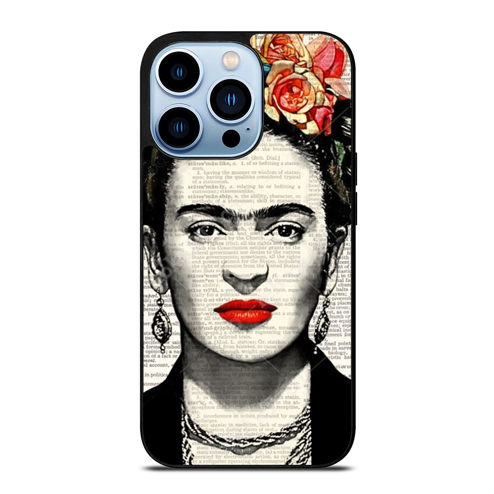 FRIDA KAHLO NEWSPAPER iPhone 13 Pro Max Case Cover