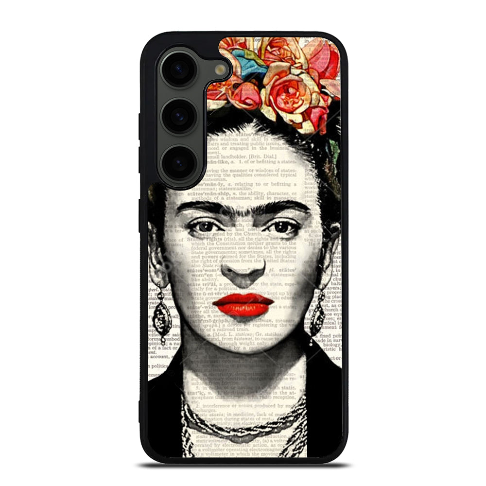 FRIDA KAHLO NEWSPAPER Samsung Galaxy S23 Plus Case Cover