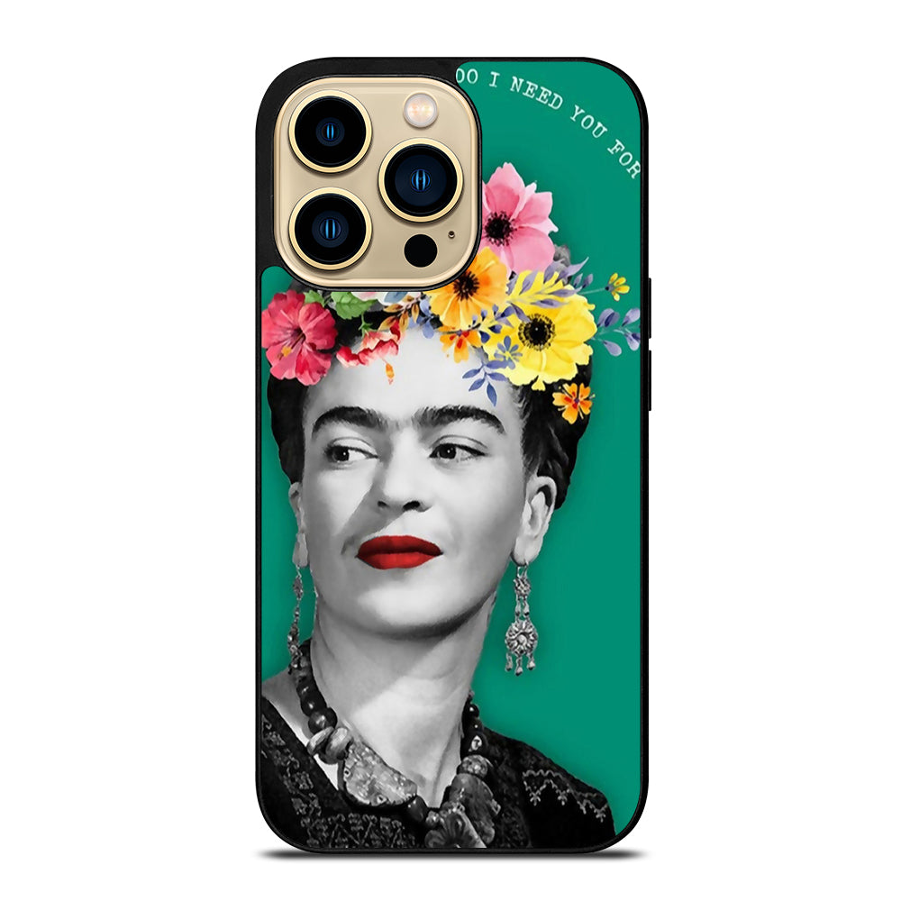 FRIDA KAHLO QUOTE iPhone 14 Pro Max Case Cover