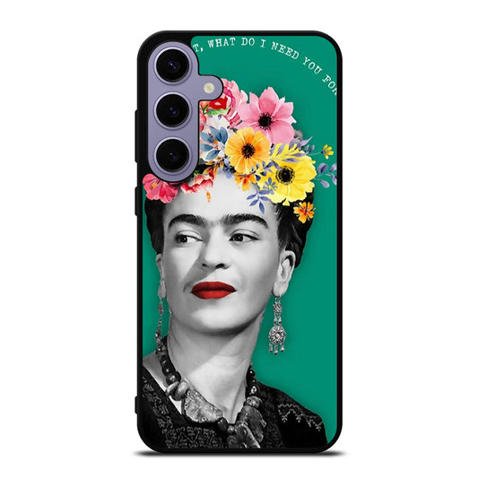 FRIDA KAHLO QUOTE Samsung Galaxy S24 Plus Case Cover