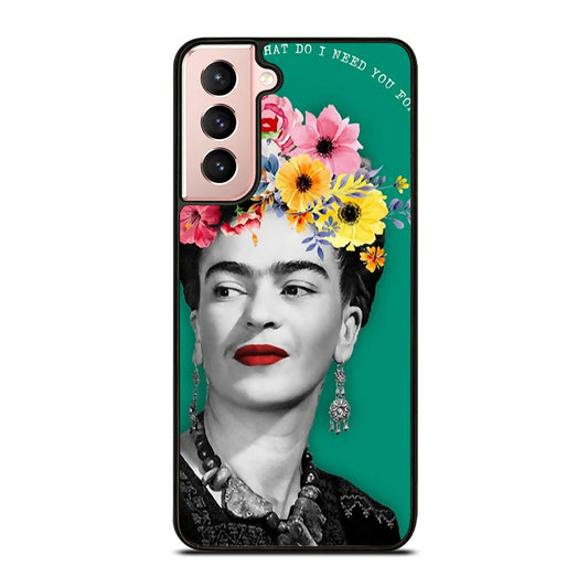 FRIDA KAHLO QUOTE Samsung Galaxy S21 Case Cover