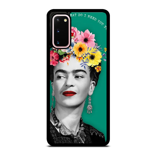 FRIDA KAHLO QUOTE Samsung Galaxy S20 Case Cover