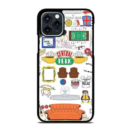 FRIENDS CENTRAL PERK ART iPhone 11 Pro Case Cover