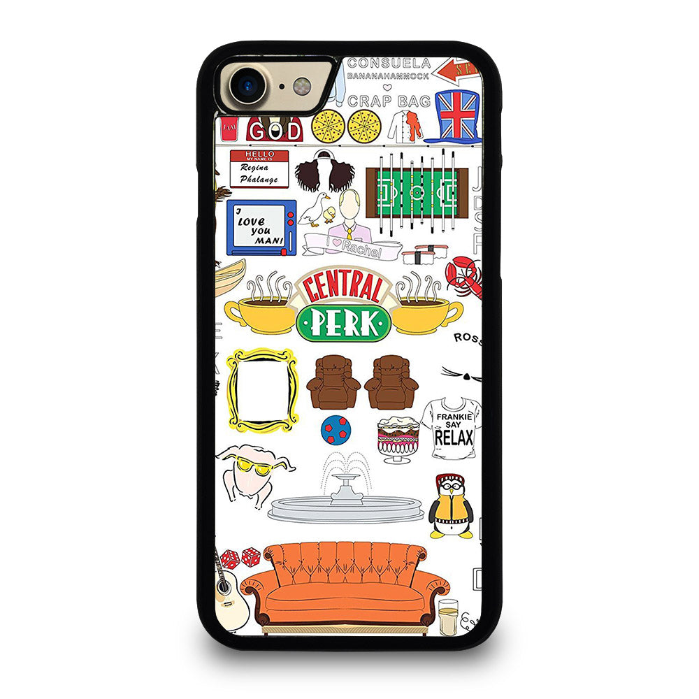 FRIENDS CENTRAL PERK ART iPhone 7 / 8 Case Cover