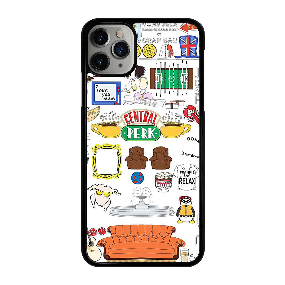 FRIENDS CENTRAL PERK ART iPhone 11 Pro Max Case Cover
