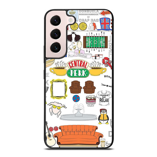 FRIENDS CENTRAL PERK ART Samsung Galaxy S22 Plus Case Cover