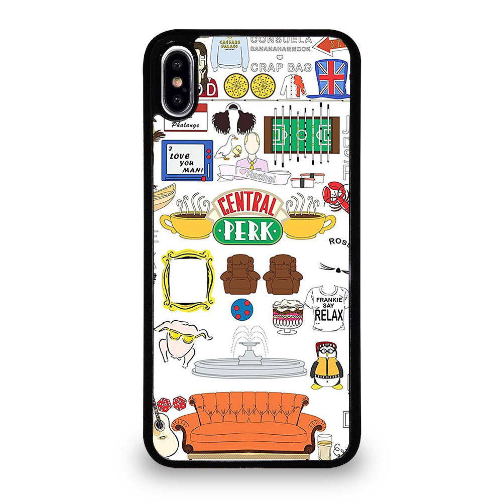 FRIENDS CENTRAL PERK ART iPhone XS Max Case Cover