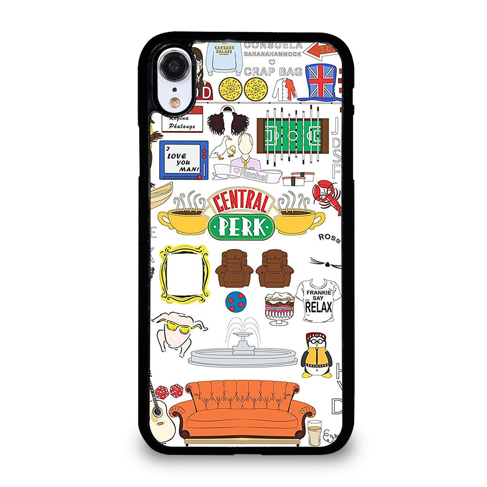 FRIENDS CENTRAL PERK ART iPhone XR Case Cover