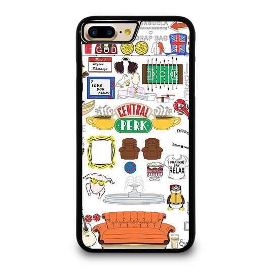 FRIENDS CENTRAL PERK ART iPhone 7 / 8 Plus Case Cover