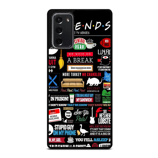 FRIENDS CENTRAL PERK QUOTE Samsung Galaxy Note 20 Case Cover