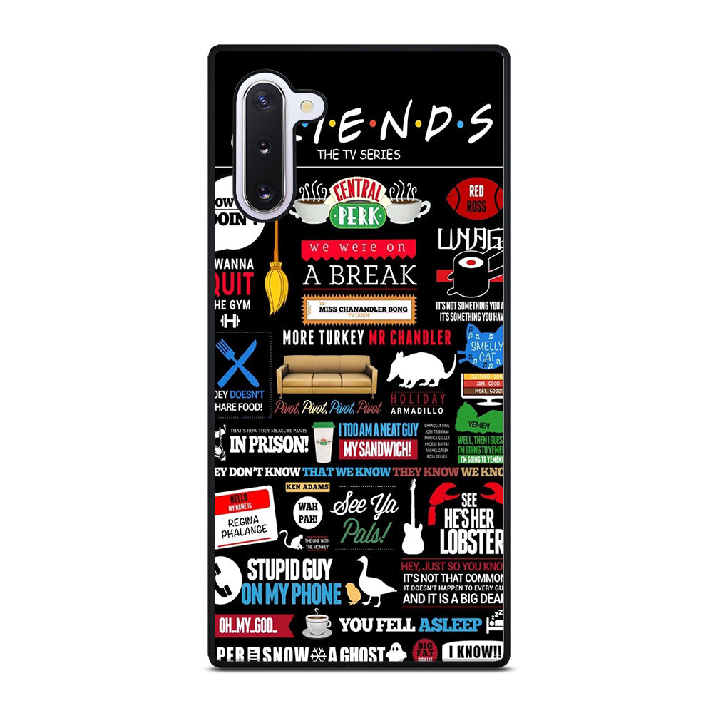 FRIENDS CENTRAL PERK QUOTE Samsung Galaxy Note 10 Case Cover