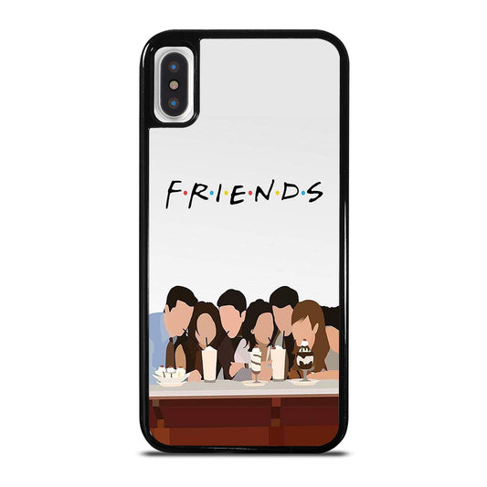 FRIENDS TV SERIES CLIPART iPhone X / XS Case Cover