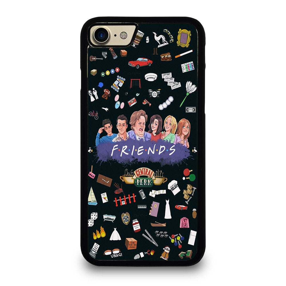 FRIENDS TV SERIES PATTERN LOGO iPhone 7 / 8 Case Cover